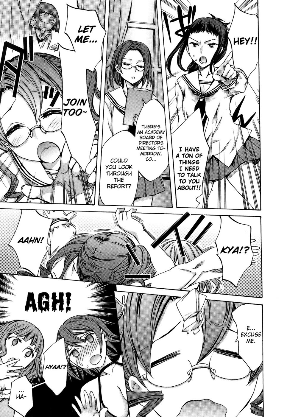 Hentai Manga Comic-Ryouran Gakuen Kakumeiki - Hyakka Ryouran!-Chapter 10-7